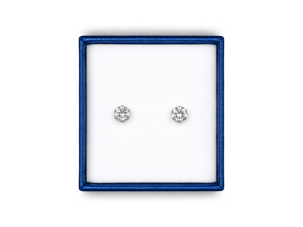 Roses of Redemption Silver Earrings (M)