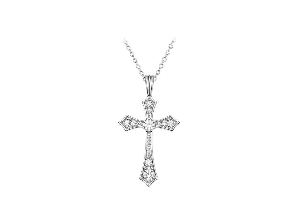 Pearl of Promise Silver Necklace