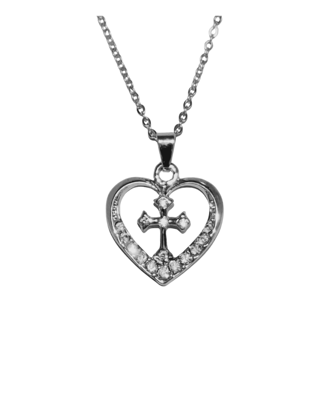 Sacred Shield Silver Necklace
