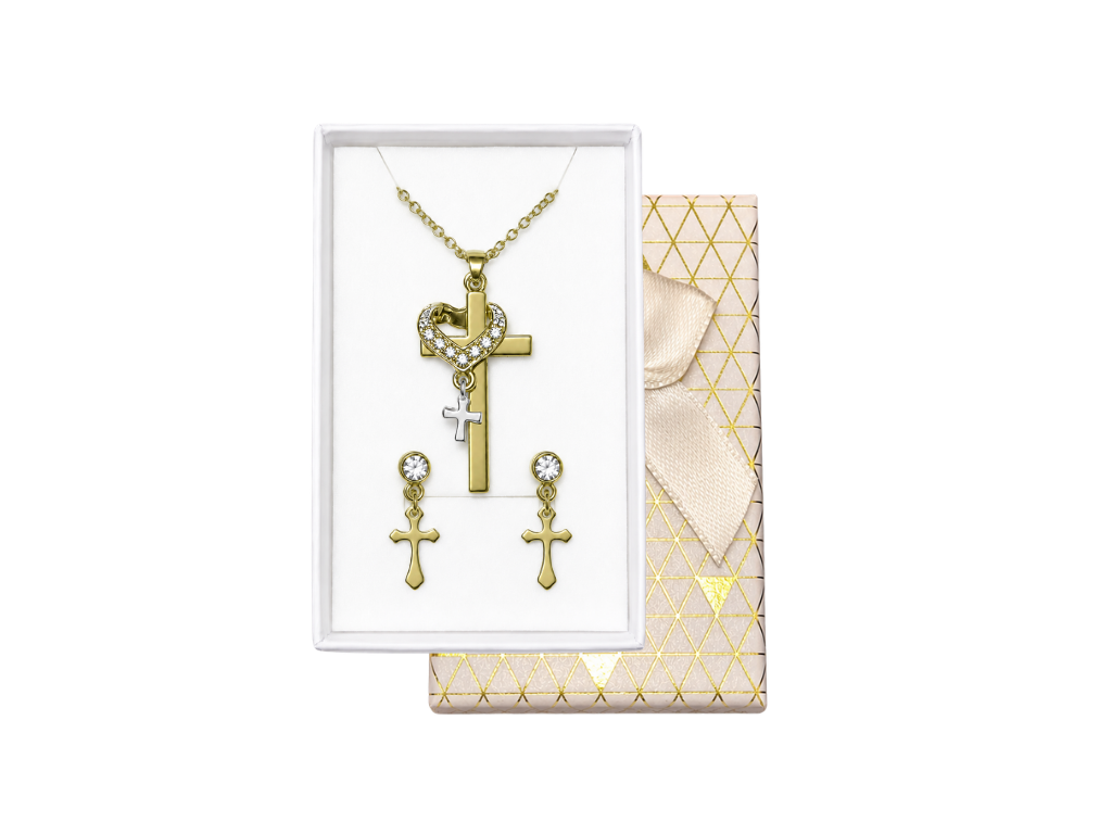 Armor of Virtue Necklace & Earrings