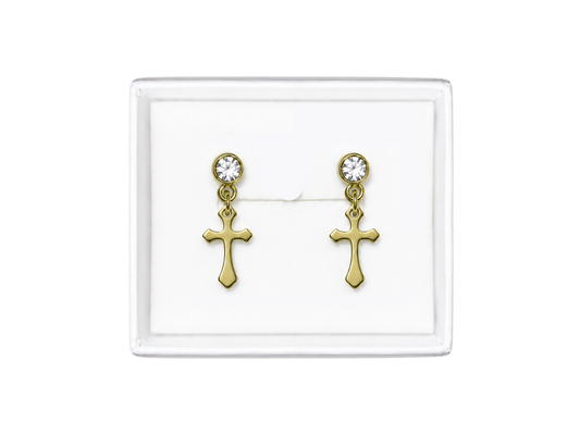 Divine Armor Gold studded Earrings