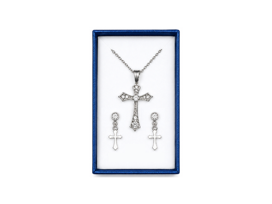 Pearl of Promise Necklace & Earrings