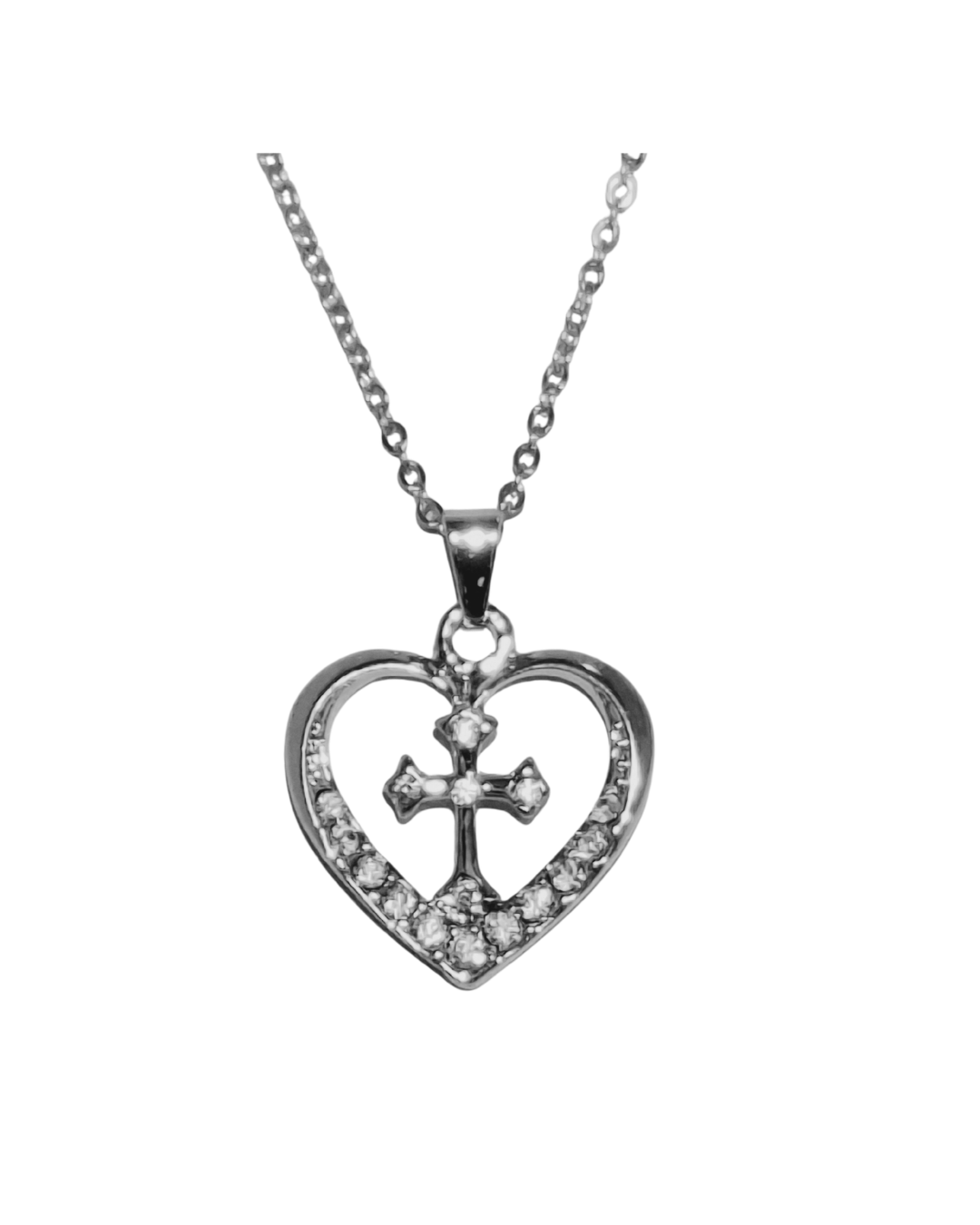Sacred Shield Silver Necklace