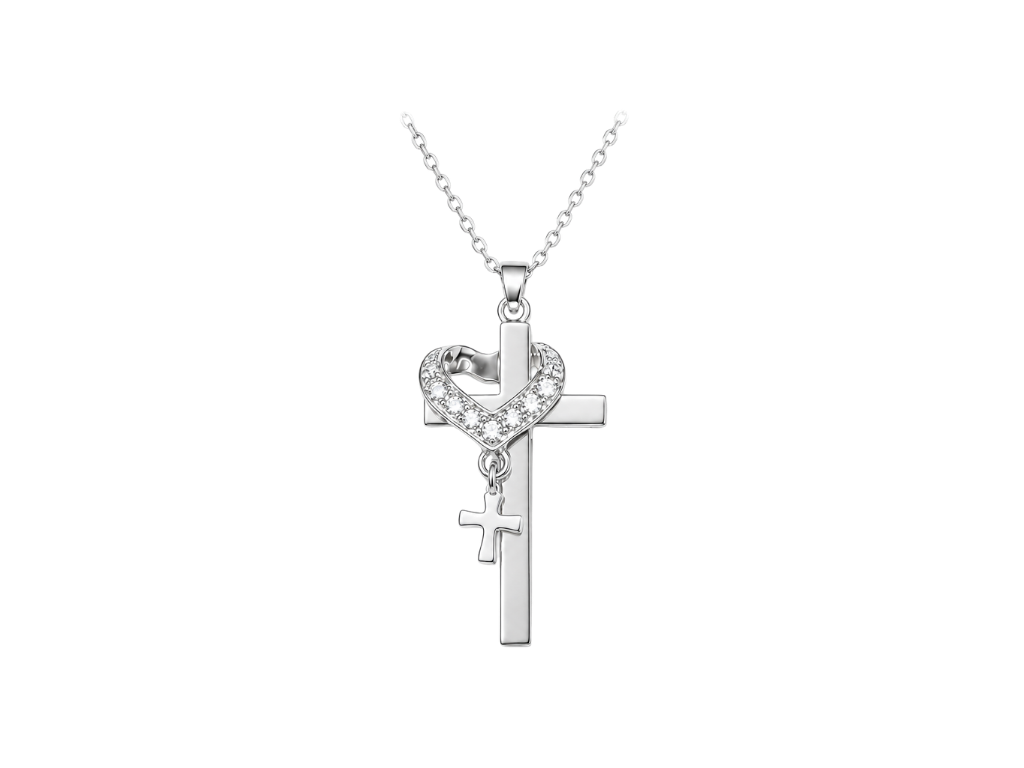 Armor of Virtue Silver Necklace
