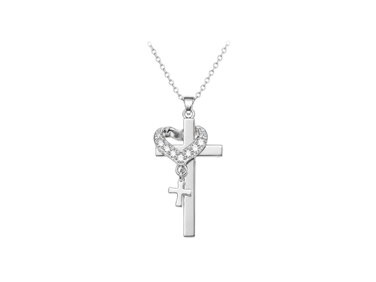 Armor of Virtue Silver Necklace
