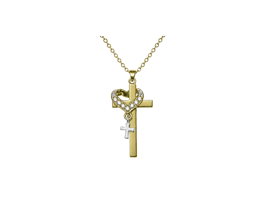 Armor of Virtue Gold Necklace