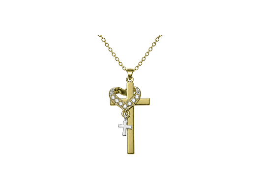 Armor of Virtue Gold Necklace