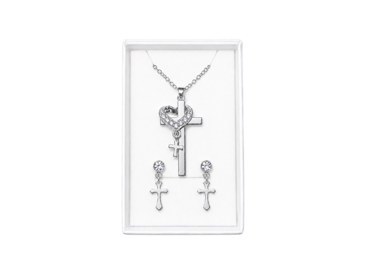 Armor of Virtue Necklace & Earrings