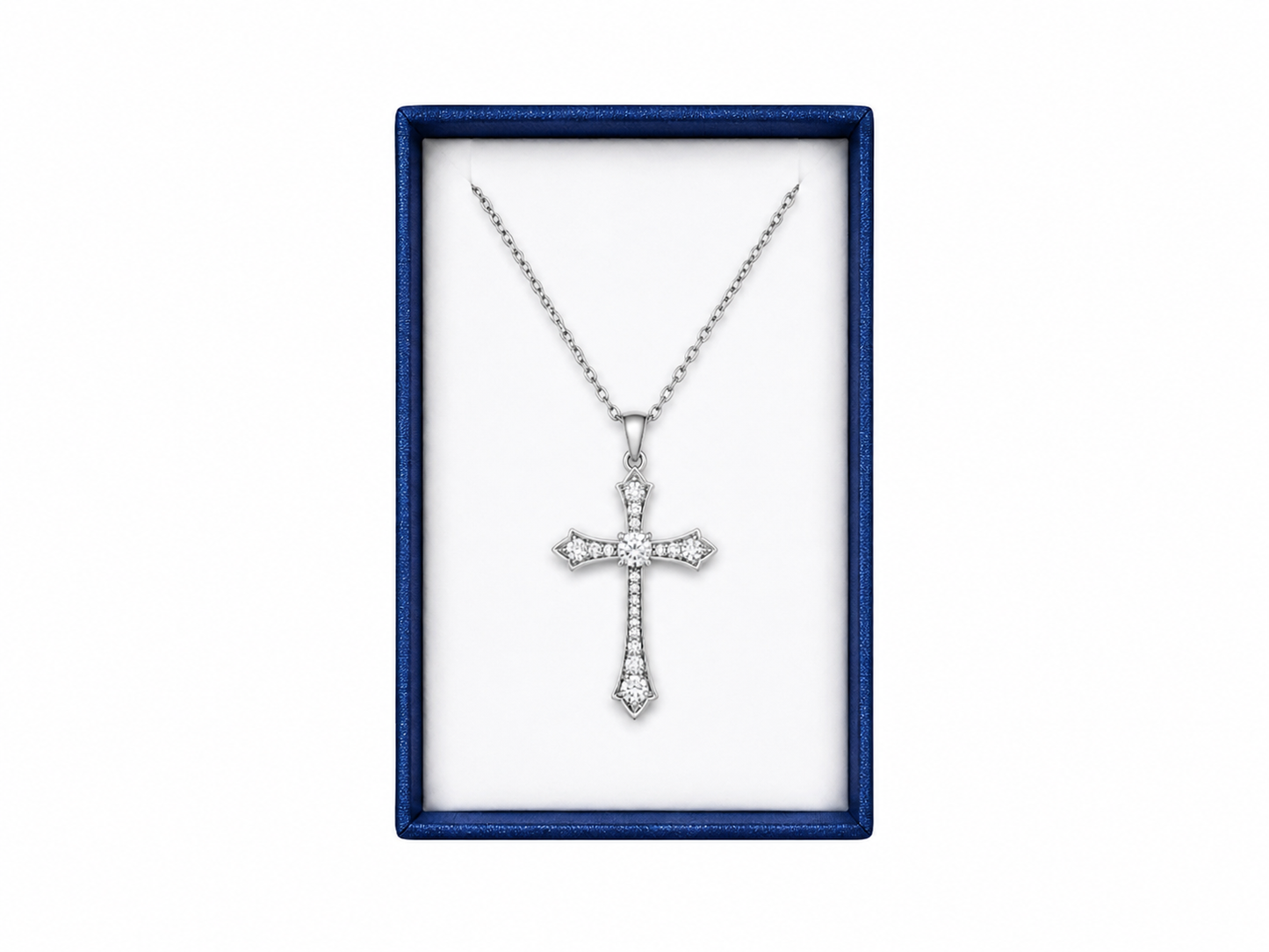 Pearl of Promise Silver Necklace