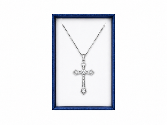 Pearl of Promise Silver Necklace