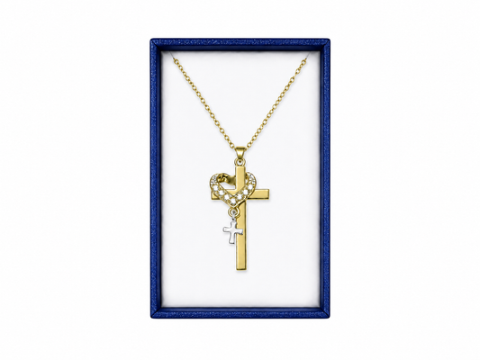Armor of Virtue Gold Necklace