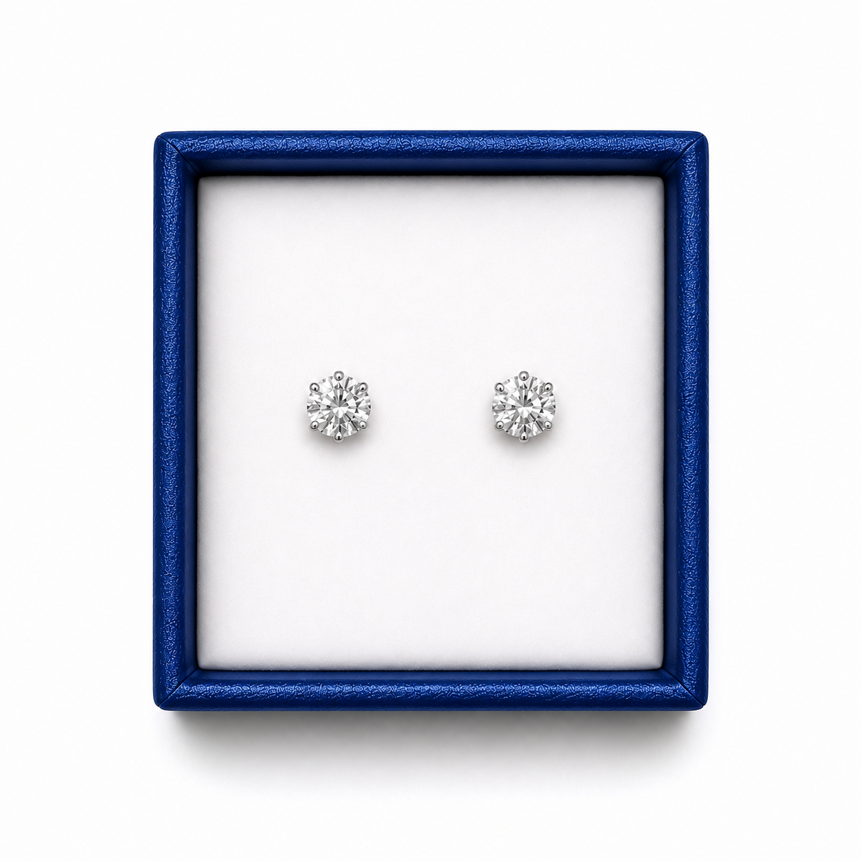 Roses of Redemption™ Crystal Silver Stud Earrings