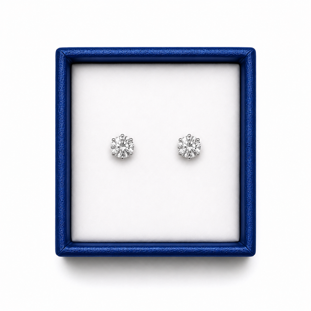 Roses of Redemption™ Crystal Silver Stud Earrings (m)