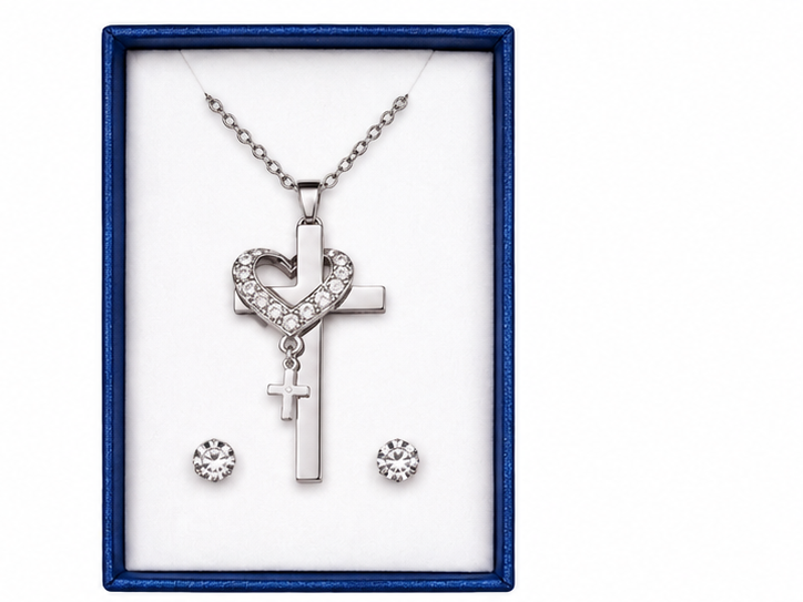 Armor of Grace Necklace & Earrings